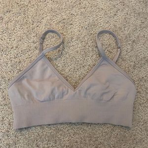 Lululemon mauve bra pink/purple/grey size 4
